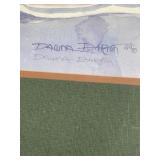 22 x 26 signed artwork framed