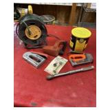 Box lot mixed tools and hardware untested