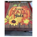 28 x 39 house flag Happy Fall Yï¿½all