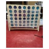 Wooden Connector Four game 19 x 23 x 8 inches