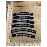 Vintage military &advertising mixed lot patches