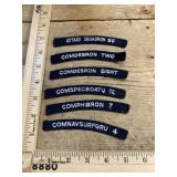 Vintage military &advertising mixed lot patches
