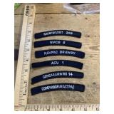 Vintage military &advertising mixed lot patches