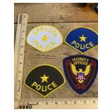 Vintage military & advertising patches mixed lot