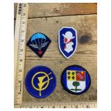 Vintage military & advertising patches mixed lot