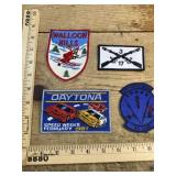Vintage military & advertising patches mixed lot