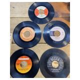 Vintage 45 records,mixed genres sixties to 90s.