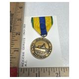 Vintage military, medal Mexican service metal