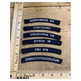 Vintage military &advertising mixed lot patches