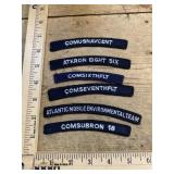Vintage military &advertising mixed lot patches