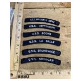 Vintage military &advertising mixed lot patches