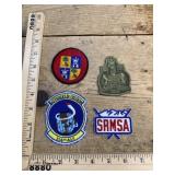 Vintage military & advertising patches mixed lot
