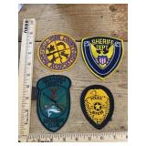 Vintage military & advertising patches mixed lot