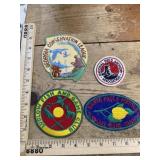 Vintage military & advertising patches mixed lot