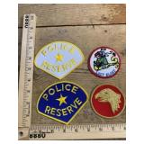 Vintage military & advertising patches mixed lot
