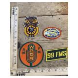 Vintage military & advertising patches mixed lot