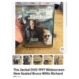 vintage DVD, the jackal sealed