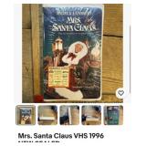 Vintage VHS Christmas tape sealed untested