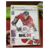 Xbox 360 NHL 09 Xbox live untested