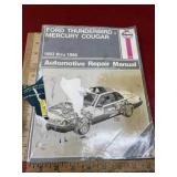 Haynes Ford Thunderbird & Mercury cougar