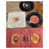 Vintage 45 records,mixed genres sixties to 90s.