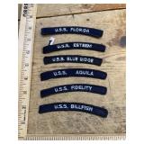 Vintage military & advertising patches mixed lot