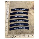 Vintage military &advertising mixed lot patches
