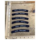 Vintage military & advertising patches mixed lot