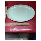 10 x 14 oval melamine tray marked USMC