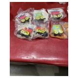 Dairy Queen circus train toys 9 pieces