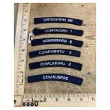 Vintage military &advertising mixed lot patches