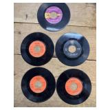 Vintage 45 Records, mixed genres 60s to 90s
