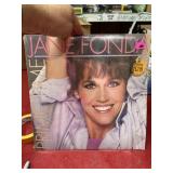 2 Vintage record albums Jane Fonda Prime Time