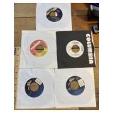 Vintage 45 records,mixed genres sixties to 90s.