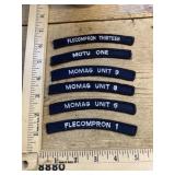 Vintage military &advertising mixed lot patches