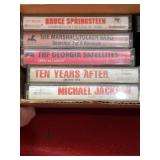 Vintage music cassette tapes unsearched untested