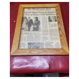 Newt Gingrich the Washington Post front page in