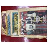 Vintage rolling stone magazine mixed condition