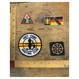 Vintage military &advertising patches mixed lot