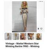 Vintage Barbie western star
