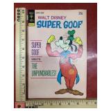 1974 Super Goof Walt Disney comic book, vintage