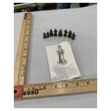 Lot of unpainted pewter Liberty Falls figures