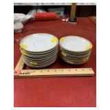 Limoges Lot of 20 dishes, 10 dessert plates and