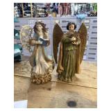 Vintage resin angels