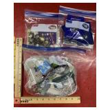 Misc lot of jewelry making materials, beads,