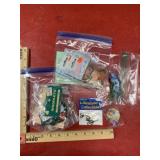 Misc lot of crafting materials, wood, faux