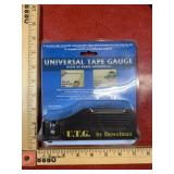 Universal Tape Gauge for Tape measures, tool,