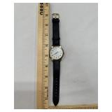 Vintage Hadley Roma Watch Quartz Goldtone with