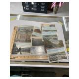 Lot of vintage Pennsylvania postcards, mostly
