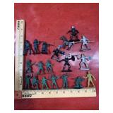 Lot of army men, World War, Civil War, and